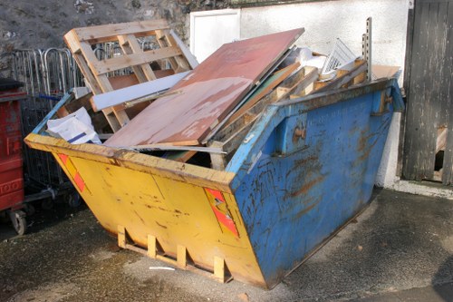 Organized loft after professional clearance in Harrow